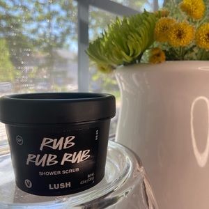 Lush Rub Rub Rub shower scrub